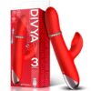 INTOYOU DIVYA VIBRADOR CON ARO DE BOLAS INTERNAS UP AND DOWN Y PULSACIÓN 3 MOTORES INDEPENDIENTES USB - Imagen 2
