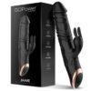 GOPOWER JAMIE VIBRADOR CON CONEJITO MOVIMIENTO THRUSTING