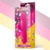 GOODIES CANDY VIBRADOR CON CONEJITO PUNTO G USB SILICONA FUCSHIA - Imagen 2